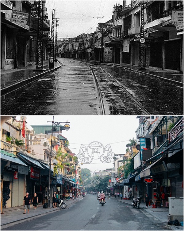 Chùm ảnh độc: Hà Nội sau 60 năm, ngày ấy - bây giờ 1