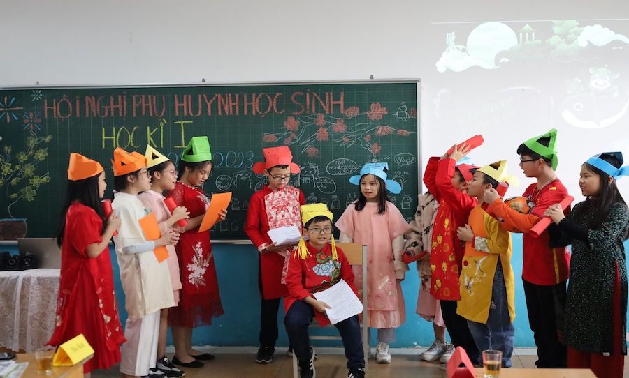 HỌP PHỤ HUYNH HỌC KỲ I: ĐỒNG HÀNH VÀ CHIA SẺ