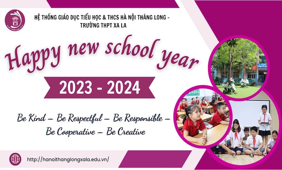 HAPPY NEW SCHOOL YEAR 2023 - 2024