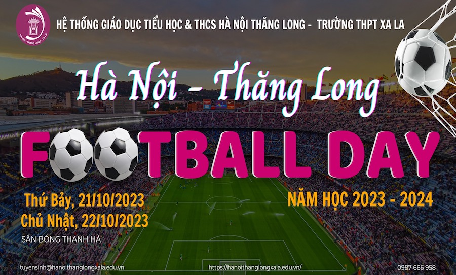 Hoà nhịp cùng Ngày hội bóng đá - HNTL Football Day năm học 2023 - 2024.