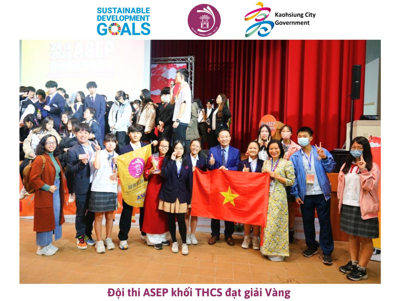 CHÚC MỪNG ĐỘI TUYỂN ASEP HÀ NỘI - THĂNG LONG – XA LA XUẤT SẮC ĐẠT 1 GIẢI VÀNG VÀ 2 GIẢI KHUYẾN KHÍCH TẠI MÙA GIẢI ASEP 2023
