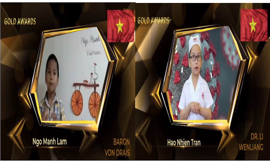 GIẢI VÀNG CUỘC THI QUỐC TẾ SÁNG TẠO VÀ PHÁT MINH 2022