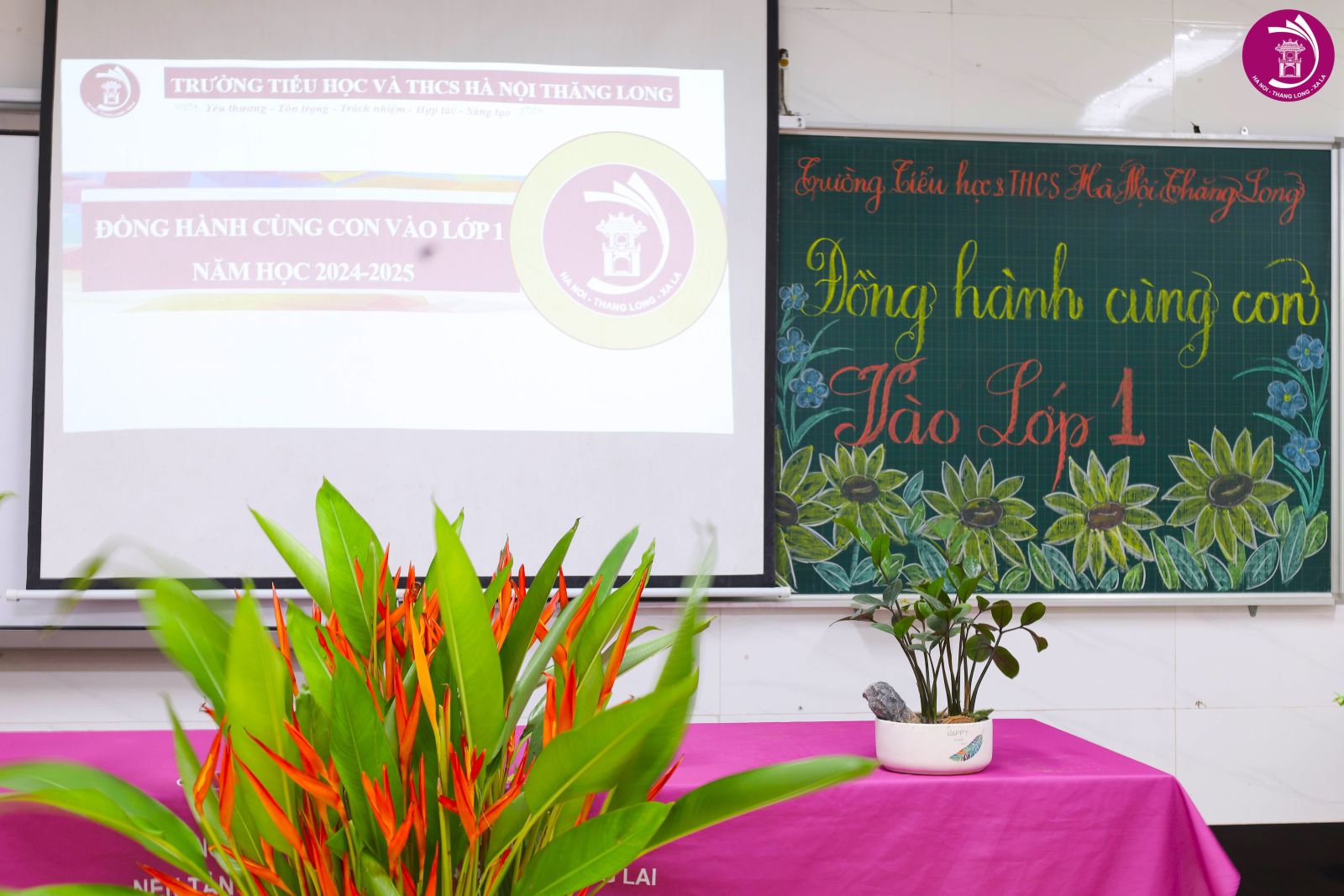 HỘI NGHỊ CHA MẸ HỌC SINH ĐẦU NĂM - ĐỒNG HÀNH CÙNG CON VÀO LỚP 1