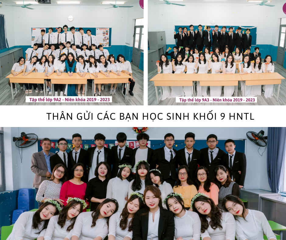 THÂN GỬI CÁC BẠN HỌC SINH KHỐI 9 HNTL